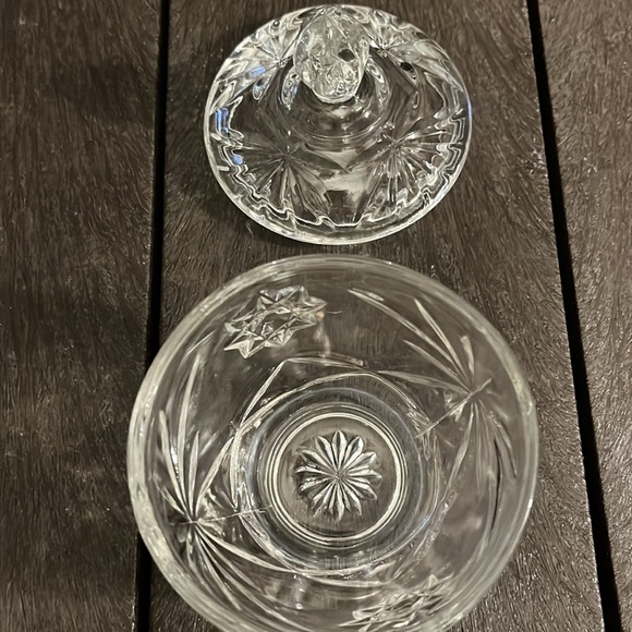 Vintage Glass Sugar Bowl - Picture 3 of 6